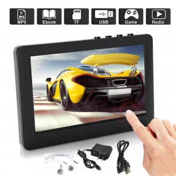 KROAK 8GB 4.3 Inch Screen Car MP3 MP4 MP5 Player Digital Video Media FM Radio TV OUT Support TF Card Max 32G
