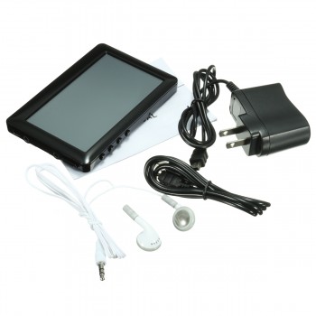 KROAK 8GB 4.3 Inch Screen Car MP3 MP4 MP5 Player Digital Video Media FM Radio TV OUT Support TF Card Max 32G