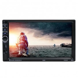 VODOOL 7in TFT Touch Screen Car MP4 MP5 Player 2 Din Quad-core Android 7.1 Bluetooth Car GPS Navigator 1080P MP5 Player