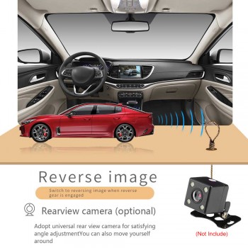 7 Inch 2 DIN Bluetooth In Dash HD Touch Screen Car Video FM Radio Stereo Player Support Camera Mirror Link for iPhone Android