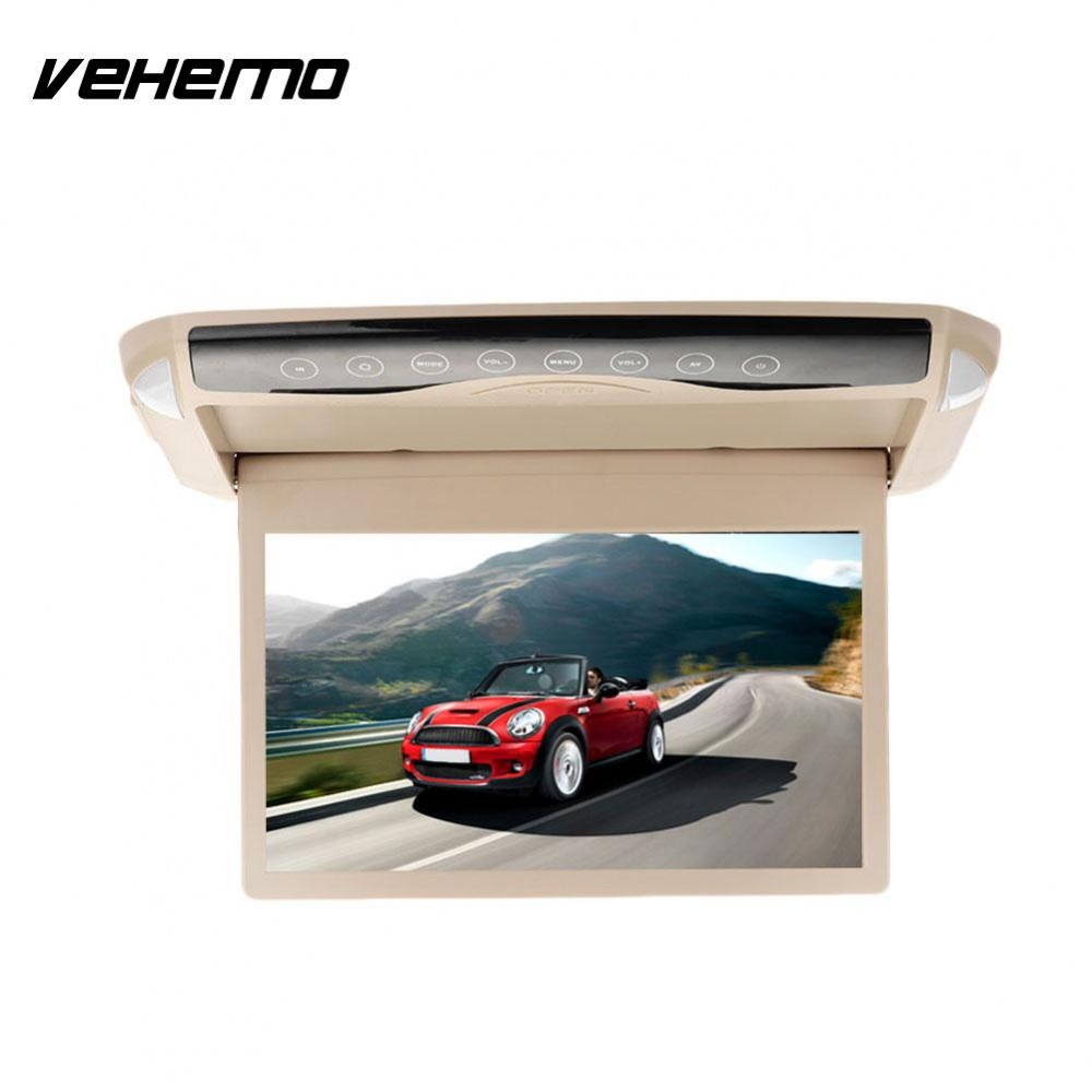 Vehemo TFT LCD HD Audio Player Video Player Ceiling Mount Universal Bluetooth Fm Radio Multimedia Player Car MP5