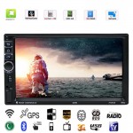 VODOOL 7inch 2 Din 1080P Quad-core Car Stereo MP5 Player Bluetooth Car GPS Navigator 1G/16G Built-in WIFI FM Auto Radio OS