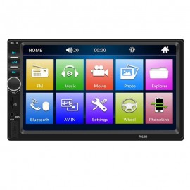 VODOOL 7018B 2Din 7 Touch Screen In Dash Bluetooth Car MP5 Player 1080P FM Radio Auto Audio Media Player Support Reverse Image