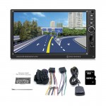 Car DVD MP5 Video Player SWM-8012G 7 Display Screen GPS Navigation Brake Prompt Vehicle Music Player With Bluetooth Mini TF AUX