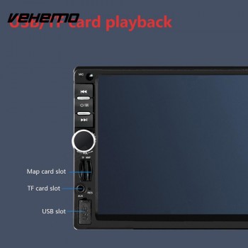Car MP5 Player Multimedia Player 7 Video Player Audio Automotive Bluetooth GPS Navigation Function Smart