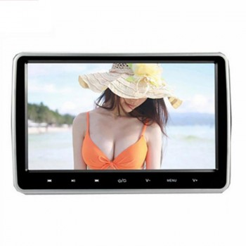 10.1 inch Digital Screen Touch Key Tablet-Style Car Headrest DVD Player Plug Play Rear-Seat Entertainment Vehicle Mounted MP5