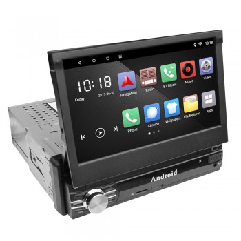 RM - CT0013R DVD Player 7 inch Retractable Large Touch Screen Bluetooth FM Radio Support steering wheel control Car Media Player