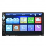 2 din 7 inch HD Car Radio GPS Navigation Player  Camera Auto radio Bluetooth AUX MP3 MP5 Stereo FM Audio USB 7010G