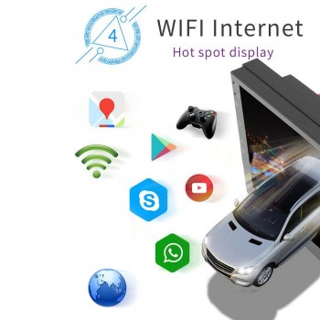 Car GPS Navigation Machine Android 8.1 16G Memory 7 Inch Touch Screen HD Car Bluetooth MP5 Player 2-DIN Universal