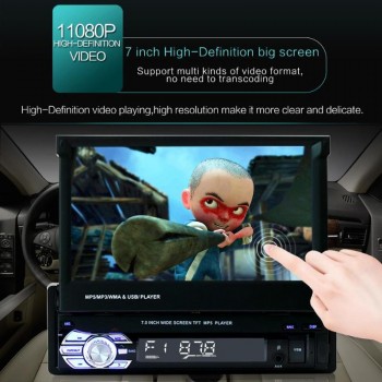 New 7 SWM 9601G Upgraded Car Stereo MP5 Player GPS Navi RDS AM FM Radio+ Map MP5/MP3 Player  Car Electronics