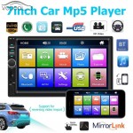 7018B 7 2 Din Touch Screen Car MP5 Player Auto Multimidia Video Player w/ 360 Rotation Magnet Phone Holder Support Mirror Link