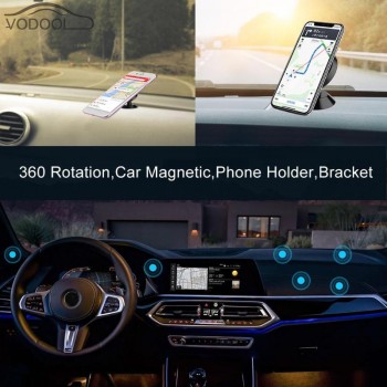 7018B 7 2 Din Touch Screen Car MP5 Player Auto Multimidia Video Player w/ 360 Rotation Magnet Phone Holder Support Mirror Link