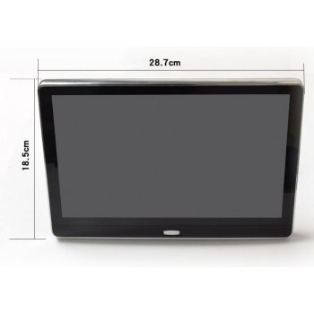 11.6 inch Android TV rear seat entertainment system car Android mp5 headrest display