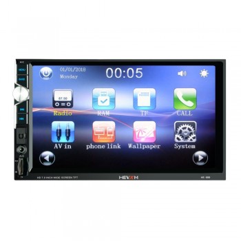 LaBo 2Din Car Radio 7HD Touch mirrorlink Android Player subwoofer MP5 Player Autoradio Bluetooth Rear View Camera tape recorder