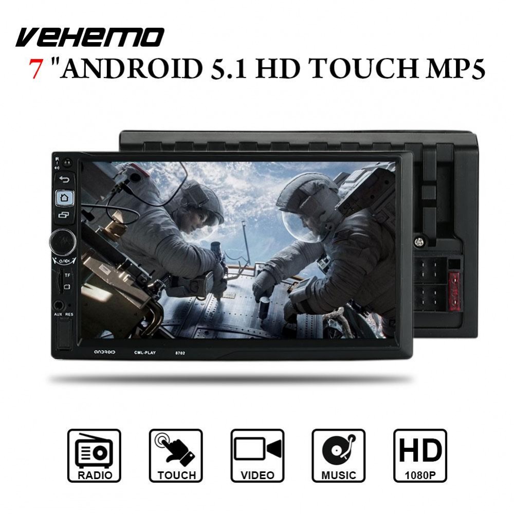 Vehemo TFT Display DC 12V Touch Screen Car MP5 MP5 Player Audio Video Player Hands-Free Smart