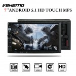 Vehemo TFT Display DC 12V Touch Screen Car MP5 MP5 Player Audio Video Player Hands-Free Smart