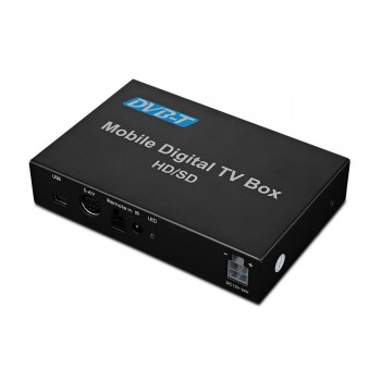 Car DVB-T Mobile Digital TV Box Receiver USB Dual Tunners HD / SD Vehicle TV Receive Auto Radio Car Multimedia Player