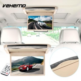 Vehemo Premium Quality Audio Player Fm Radio Ceiling Mount Car MP5 Video Player TFT LCD Bluetooth HD Multimedia Player Universal