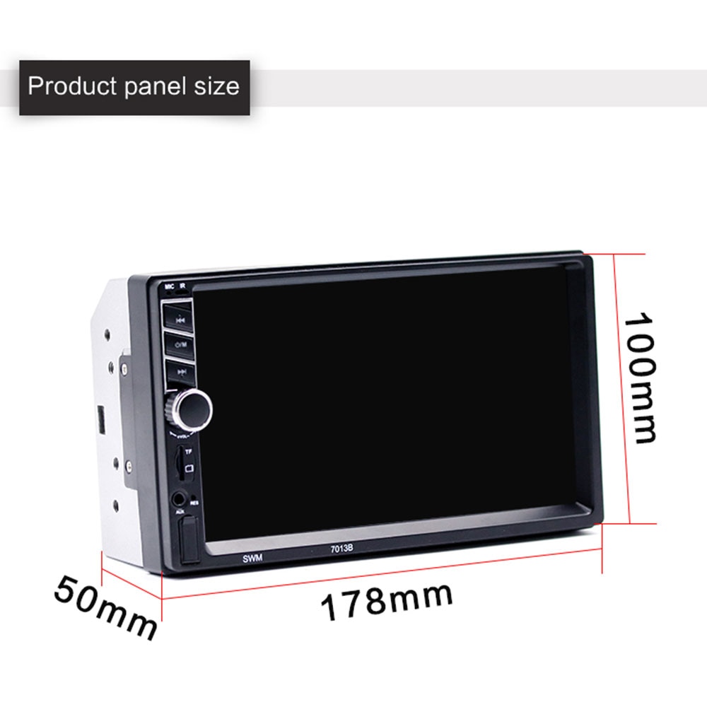 7inch MP5 Player Smart Flexible 2DIN Remote Control Car Stereo Automotive Rear View Auto MP5 Player FM/USB/AUX Car MP5 Player