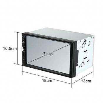 Hot Selling Double 2 Din Car Stereo MP5 MP3 Player Radio Bluetooth USB AUX + Parking Camera Gift M#0523