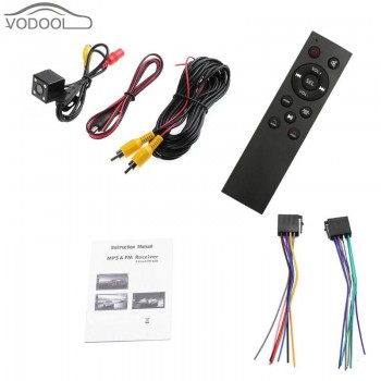7018B 7 2Din Car MP5 Player Auto Radio Player w/ Rear View Camera Magnetic Phone Holder Support Mirror Link for iPhone Android