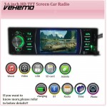 Vehemo Bluetooth FM/USB/AUX Multimedia Player Video Player Audio Car MP5 Automotive FM Radio 3.6 Car Stereo