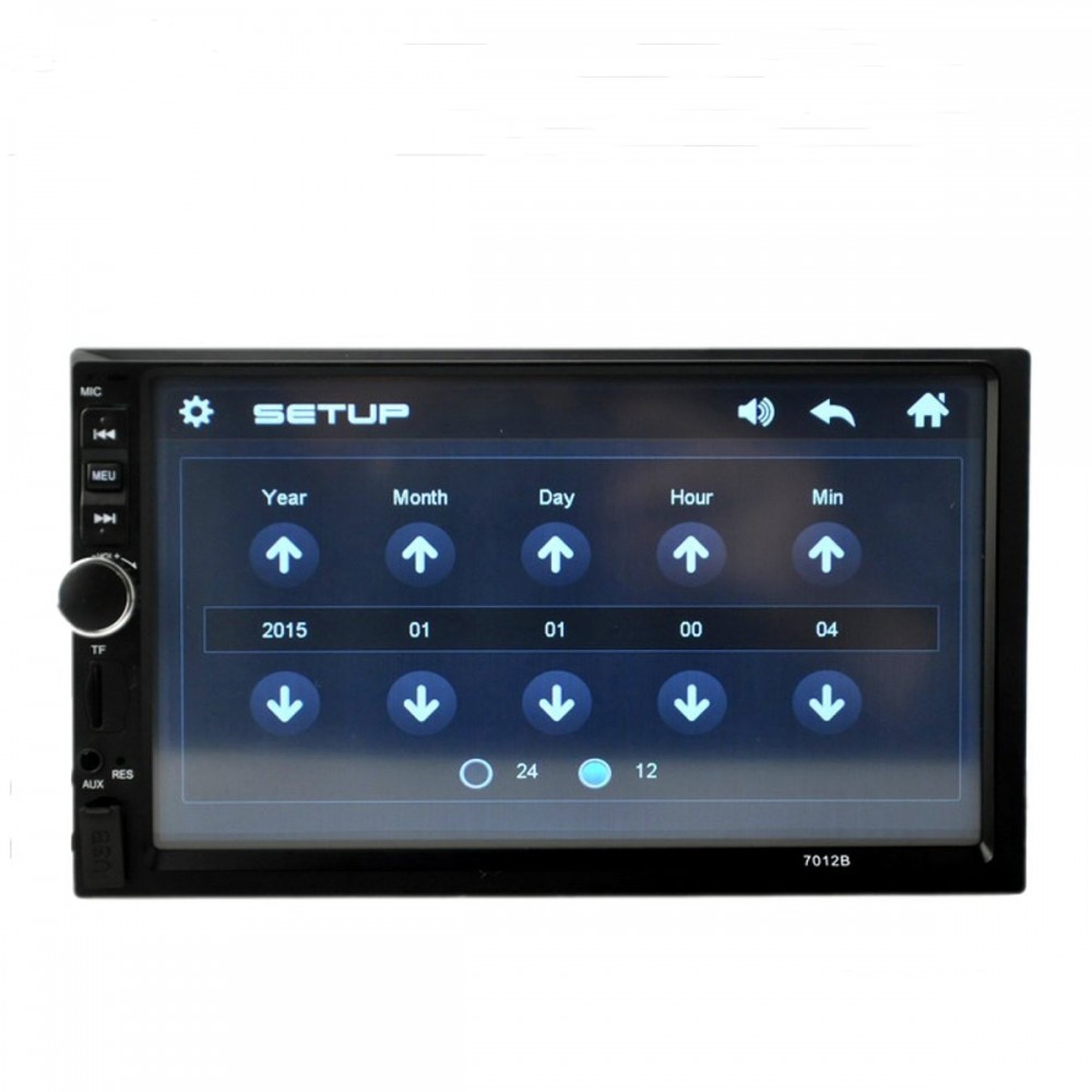Touch-screen 2 DIN Car MP5 Player Bluetooth 7 Inch Multimedia Stereo Radio Camera Autoradio Bluetooth Rear View Camera Remote Co
