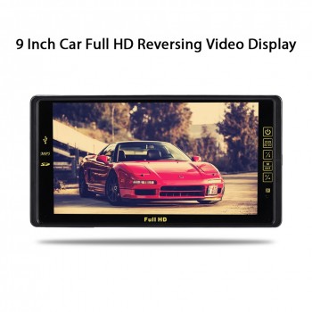Bluetooth 9 TFT-LCD Headrest Dvd Player Car Headrest Monitor Portable Ultrathin Player Monitor Hands-Free Call Two-Way Video