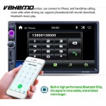Vehemo TFT Display 7 Inches Car MP5 MP5 Player 2 Din Premium Automobile USB