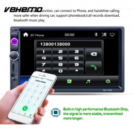 Vehemo TFT Display 7 Inches Car MP5 MP5 Player 2 Din Premium Automobile USB