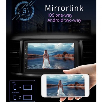 2 DIN Car Radio Android 8.1 16G Memory Card 7 Inch Touch Screen Auto Bluetooth Mp5 Player Universal Mirror Link With Phone