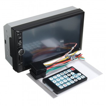 7012B 1080P HD 7 Inch Double 2DIN Car Radio Stereo bluetooth MP4 MP5 FM AUX USB Player Touchscreen