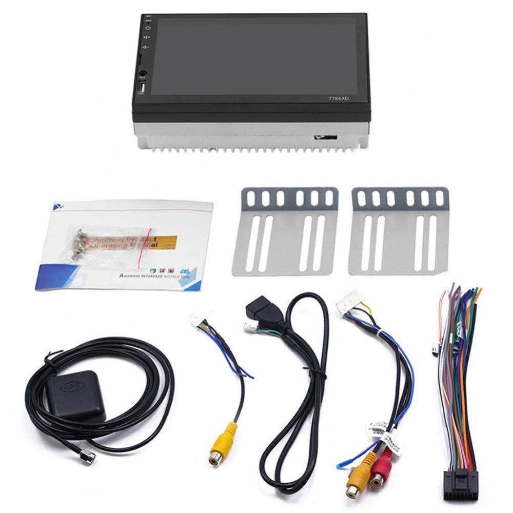 2 Din 7 Inch Car Camera Auto Radio Android 7.1 GPS Navigation Wifi Reverse Cam Bluetooth For bmw volkswagen Mp5 Machine