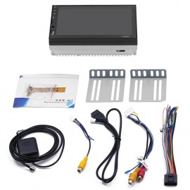 2 Din 7 Inch Car Camera Auto Radio Android 7.1 GPS Navigation Wifi Reverse Cam Bluetooth For bmw volkswagen Mp5 Machine