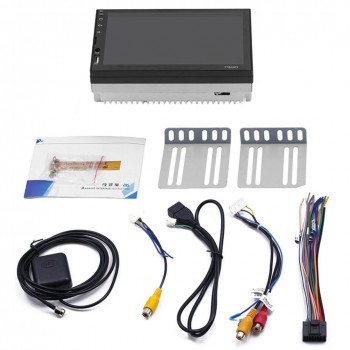 2 Din 7 Inch Car Camera Auto Radio Android 7.1 GPS Navigation Wifi Reverse Cam Bluetooth For bmw volkswagen Mp5 Machine