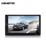 VEHEMO Car MP5 Player Bluetooth Touch Screen 7Inch HD 7018B Without Camera Reverse Monitor Hands-Free FM Radio