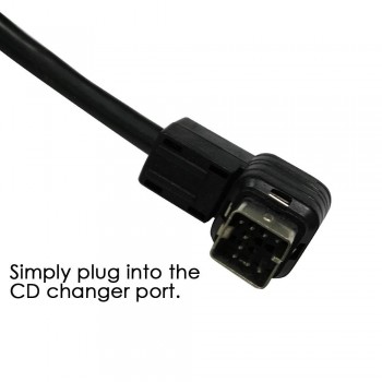 Car Stereo USB SD AUX Interface Mp3 Music Adapter for Suzuki Swift VI Jimny GRAND VITARA SX4, Clarion VXZ 768R, Subaru