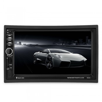 7021G Remote Control Car MP5 Player with Rear View Camera 2din 7 inch Touch Screen Bluetooth Multimedia FM Stereo Radio GPS Map