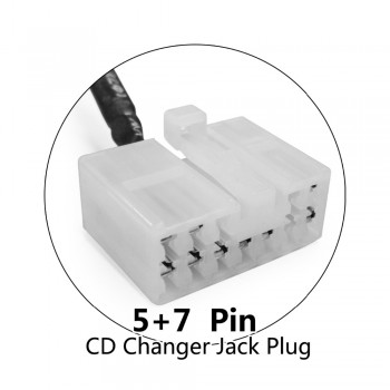 Car USB AUX Audio Mp3 Adapter CD Changer Adaptor for Toyota Celica Coaster Corolla Cressida Echo