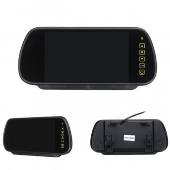 7 LED Monitor + Car Reversing Backup Rear View Camera w/ Brake Light For Fiat Ducato for Peugeot Boxer for Citroen Relay