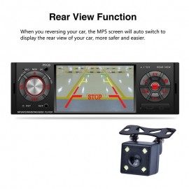 4.1 Car MP5 Player Rearview Camera Car Parking Sensor Car Stereo Car Radio Bluetooth FM Aux Receiver In-dash USB TF Card