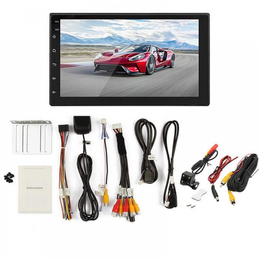 Car MP5 Player Navigation All-in-One Machine Android 7 Inch Touch Screen HD Car Bluetooth MP5 Player 2-DIN Universal