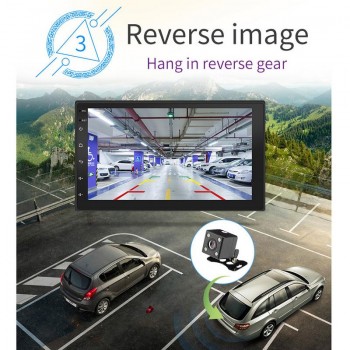 Car MP5 Player Navigation All-in-One Machine Android 7 Inch Touch Screen HD Car Bluetooth MP5 Player 2-DIN Universal