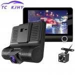 170 Degree Rearview Car Dash Camera G-sensor Auto Car Camera Recorder 4.0 inch 1080P Dual Lens Full HD Car DVR Camera