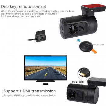 Arpenkin DVR Car Dash Camera GPS Cam Mini 0906 Novatek 1080P 60FPS Ultra HD Digital Video Recorder Super Capacitor Registrar DVR