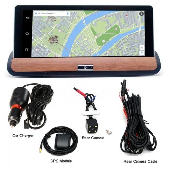 XST 7 IPS 3G Wifi Car DVR Dash Camera Android 5.0 GPS Navigation Video Recorder Bluetooth Dual Lens Dash cam DVR Full HD 1080P