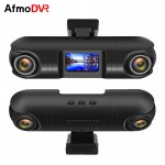 AfmoDVR Car DVR 4K Dash Cam Dual Lens WIFI Dash Camera GPS Dash Camera in Car Video Camera Full HD WDR Car DVR with Two Cameras
