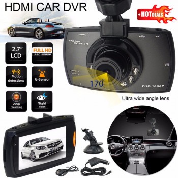 New 2017 Car DVR Camera G30 2.7 Full HD 1080P 140 Degree Registrator Recorder Motion Detection Night Vision G-Sensor Dash Cam
