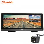 Bluavido 8IPS Car DVR GPS 4G Android Navigation ADAS Full HD 1080P Dash Camera Dual Lens car video Recorder Remote Live monitor