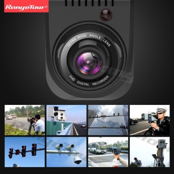 New Car DVR Russian 3  in 1 Radar Detector  Dual lens Video Recorder 1296P Dash Cam Build in Global GPS Night Vision FCWS ADAS